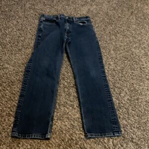 Levi's Dark Blue Straight Jeans for Men